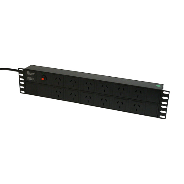 Titan AV 2RU 19" Power Rack Mount, 10A, 12 Way