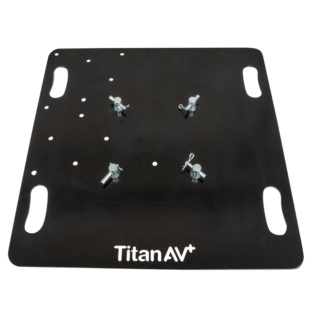 Titan AV 800 Aluminium Base Plate - 290 Truss, Black