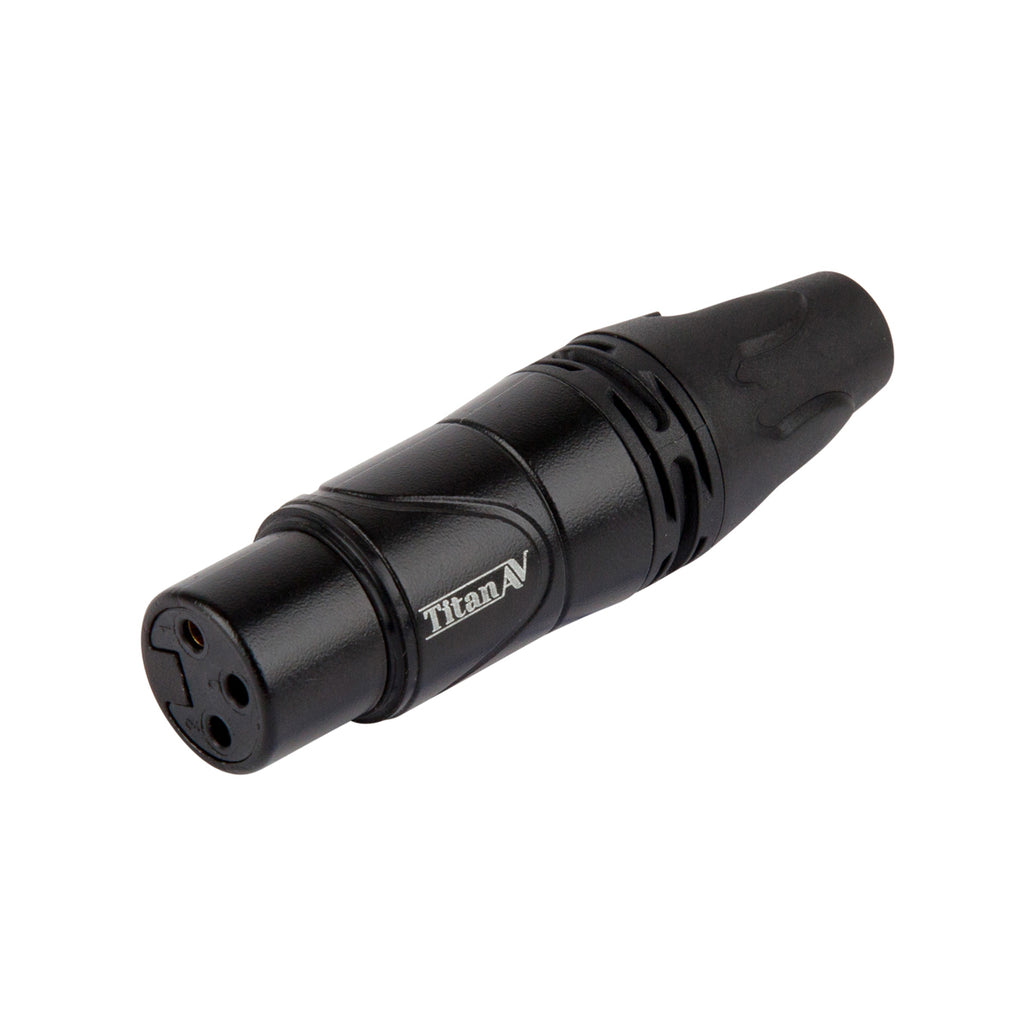 Titan AV 3 Pin XLR Female Balanced Connector