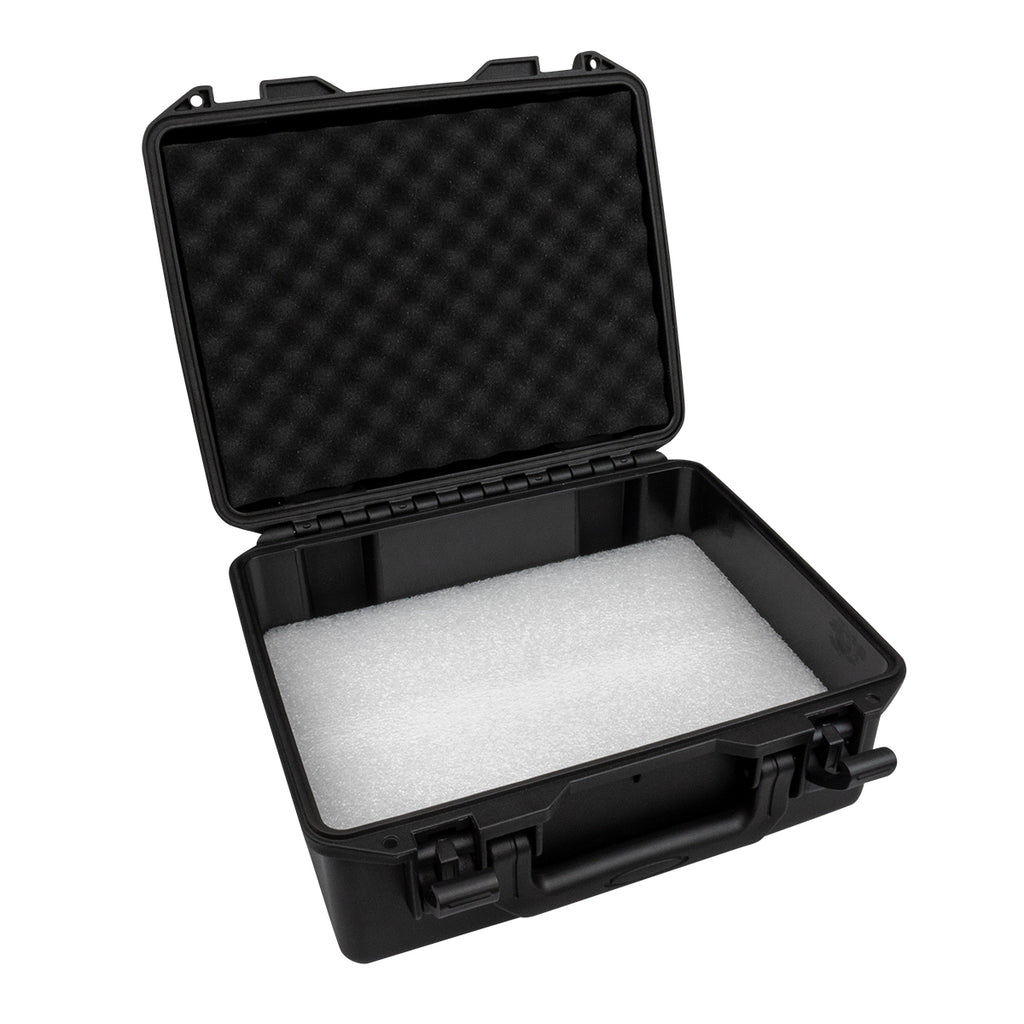 1008 Waterproof Storage Case with Blank EPE Foam Insert, White