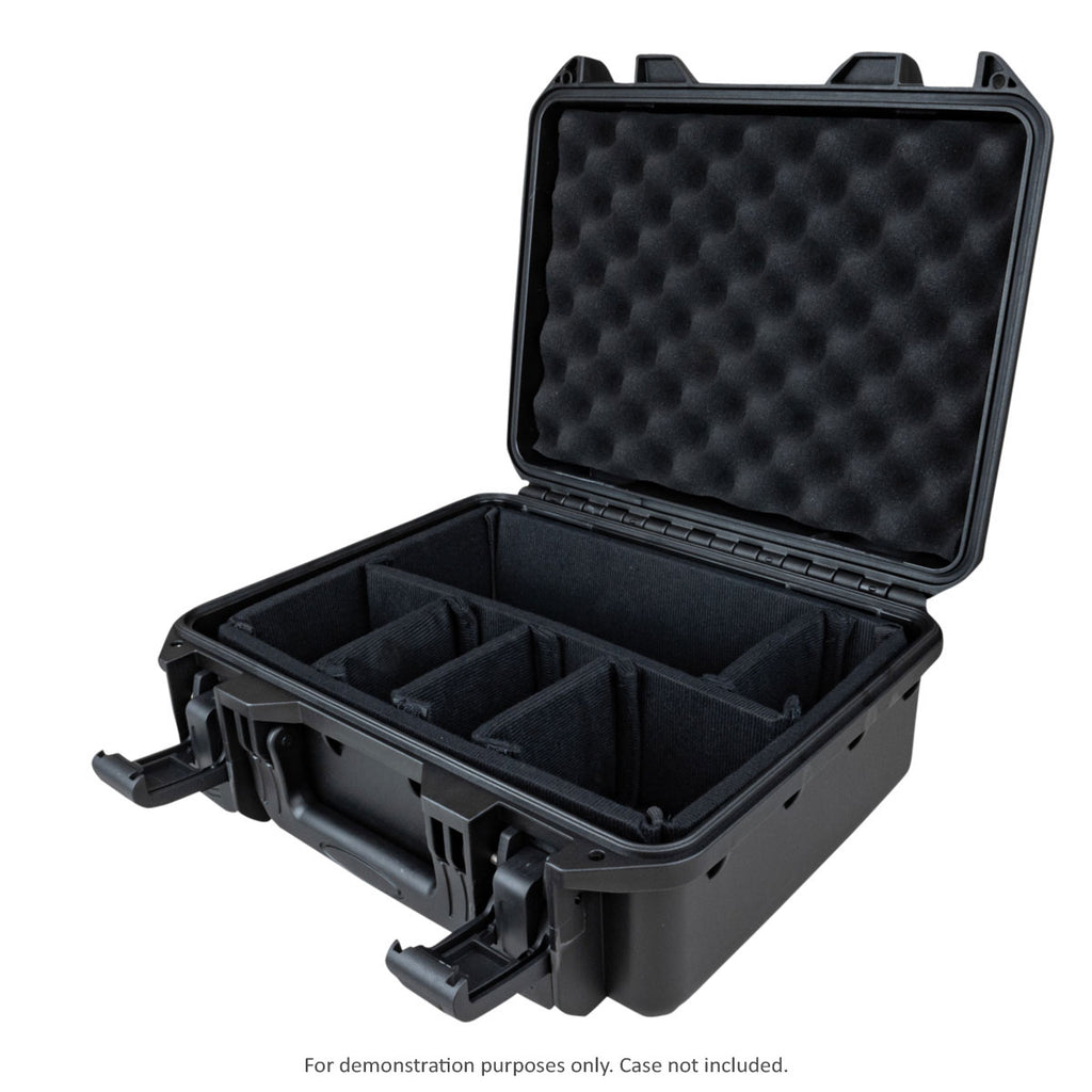 1009 Hard Case with Padded Divider 332 x 242 x 125mm (int)