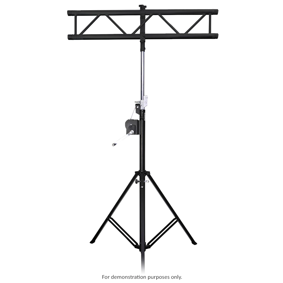 Heavy Duty Lighting Truss T-Bar Lighting - Black
