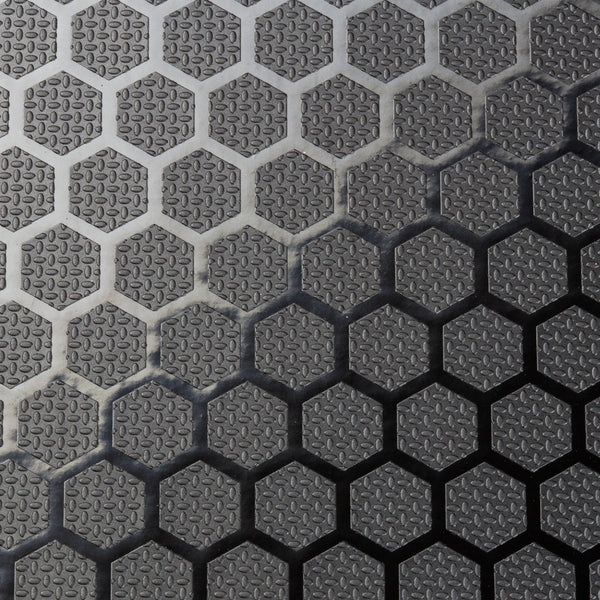 Titan AV Plywood with Hexa Pattern, 1220x1220x18mm, Black